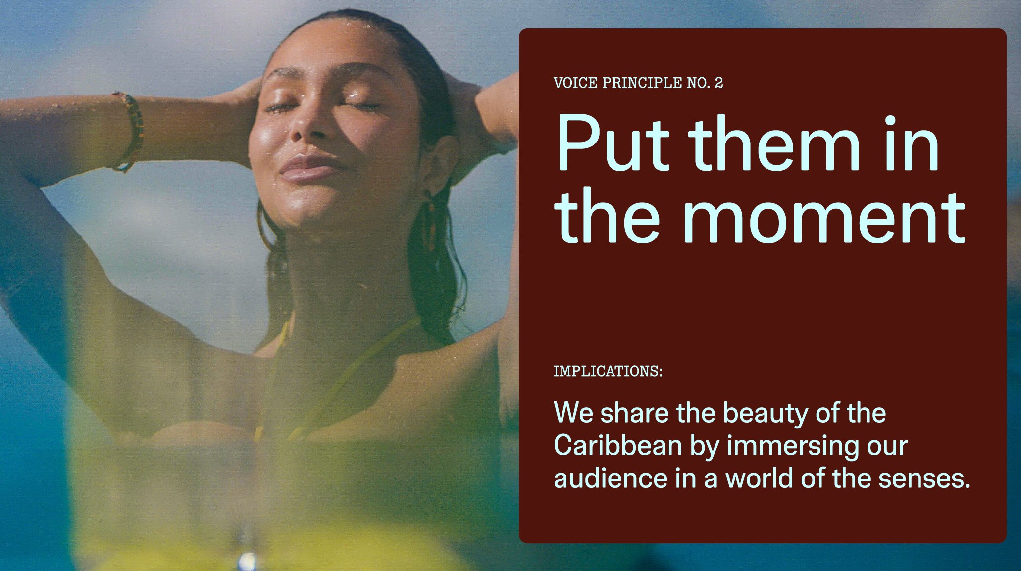 Sandals voice principle two